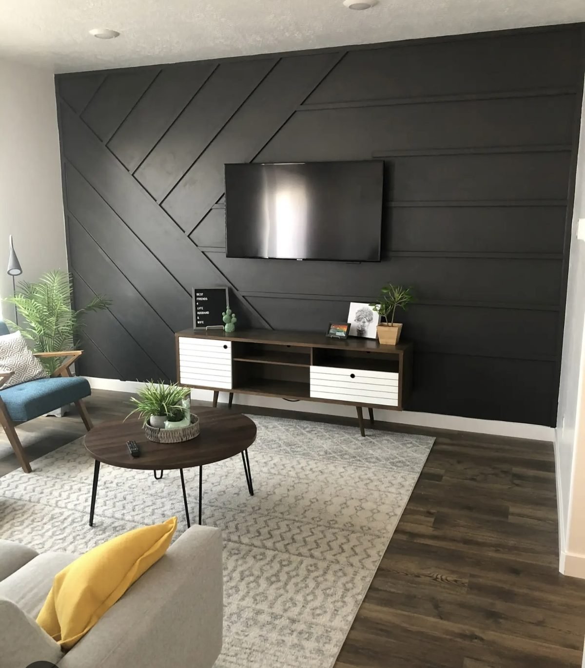 Custom accent wall design