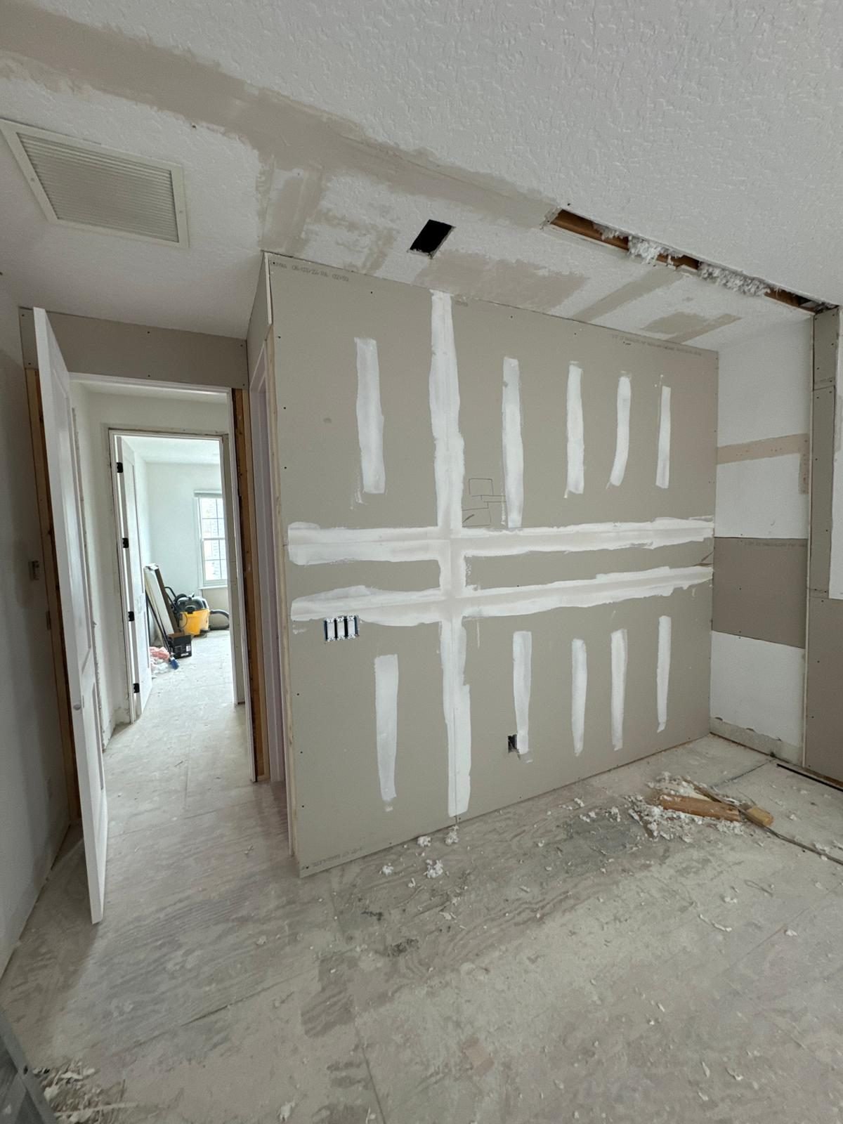 Drywall installation