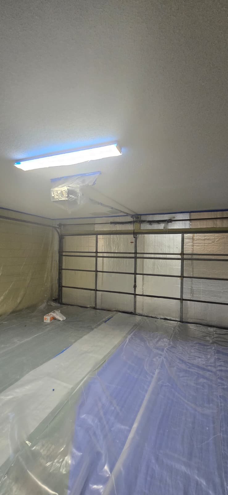 Professional garage painting